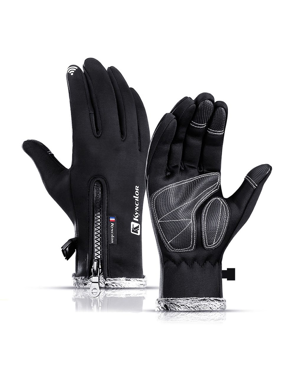 Winter Gloves For Men Plus Velvet Warm Touchscreen Cold Glove Waterproof Windproof Non-Slip Outdoor Sport Riding Womens front-0