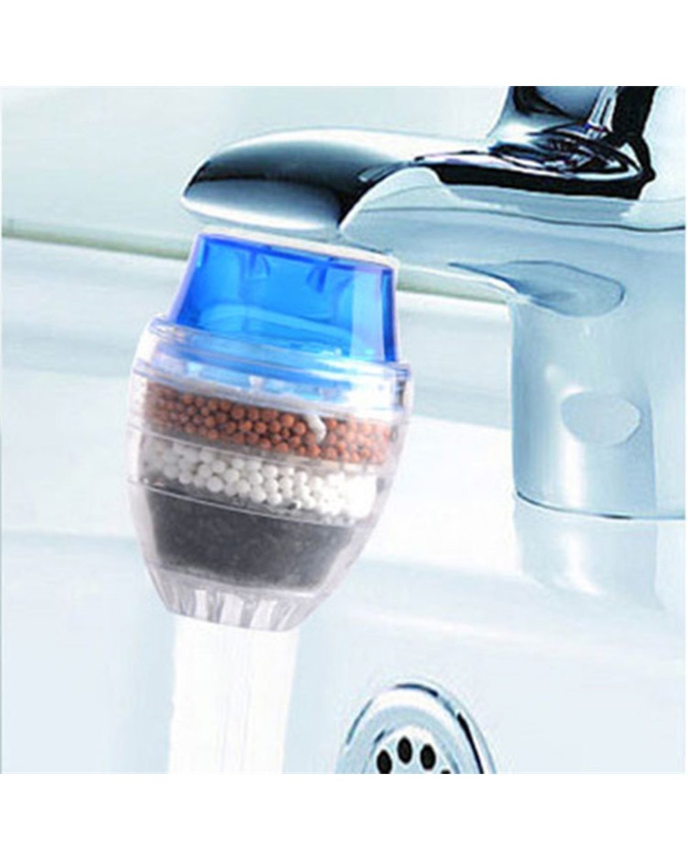 Tap Water Purifier Activated Carbon Municipal Water Purifier Faucet Mounted Type Easy And Convenient front-1