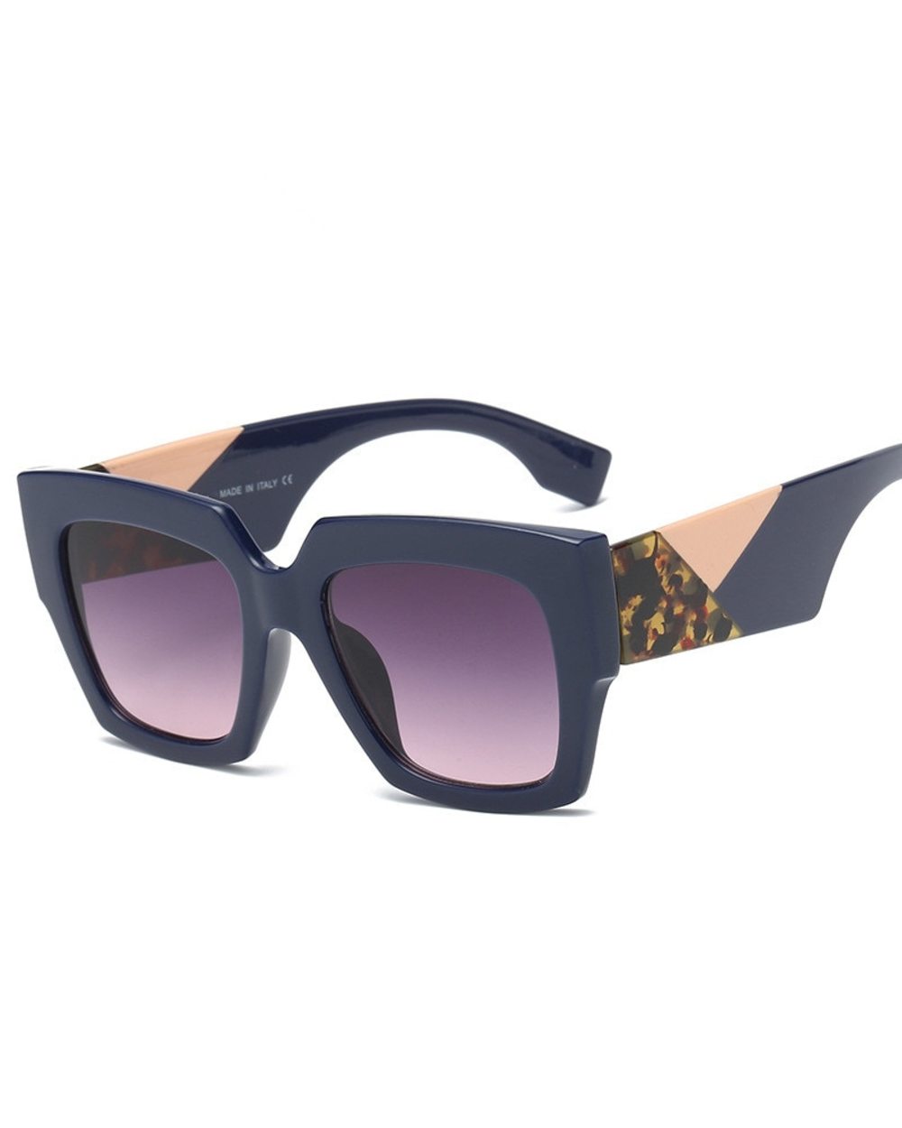 Fashionable Square Oversized Sunglasses Women Men Luxury Brand Designer Sun Glasses Famale Male Retro Eyewear Uv400 Sha front-4