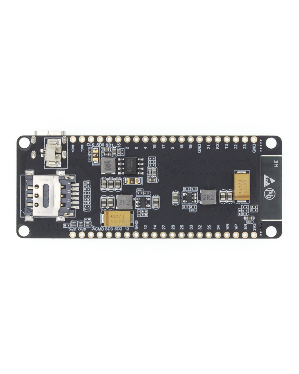Ttgo T-Call V1.3 Esp32 Wireless Module Gprs Antenna Sim Card Sim800l Module front-1