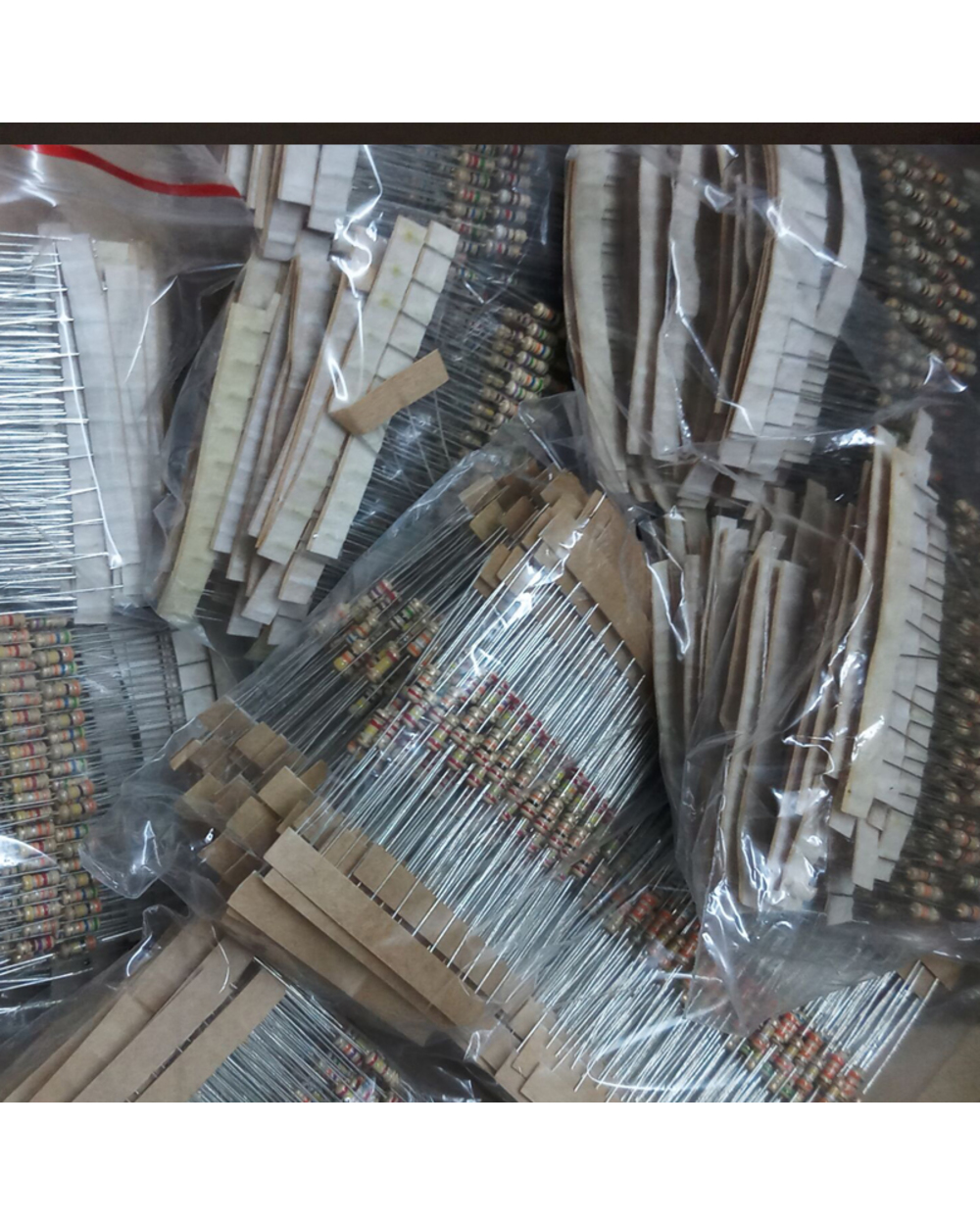 3120Pcs 156 Values 1 -10M Ohm 1/4W 5% Carbon Film Resistors Assortment Kit Electronic Components front-2