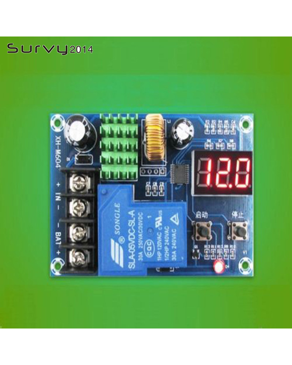 1Pcs 3.7V-120V Lead-Acid Battery Charging Controller Protection Board Switch 12V 24V Diy Electronic front-4