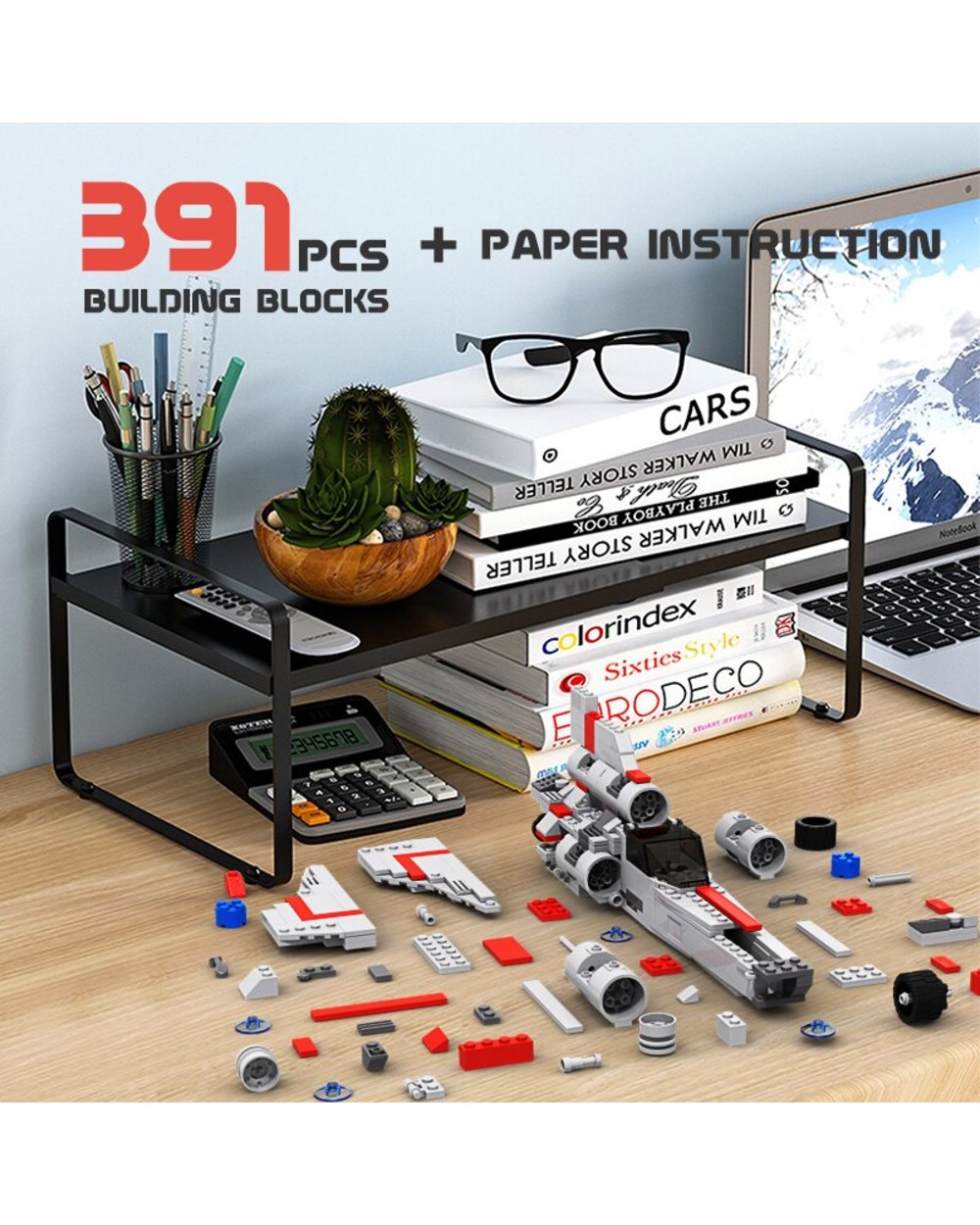 Battlestaral Colonial Viperals MKII MKI Fit High Tech Space Series Wars Building Blocks Education Bricks Kid Toy 560PCS front-2