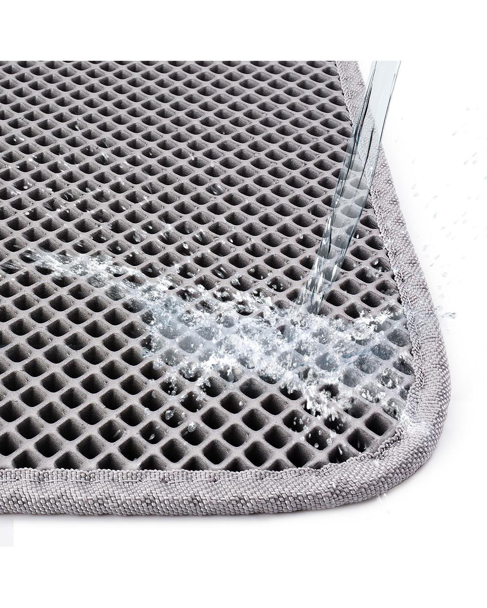 Pet Cat Litter Mat Double Layer Waterproof Litter Cat Bed Pads For Cats front-3