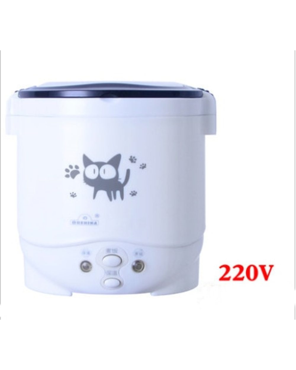 1L Electric Mini Rice Cooker Multicookers Portable Rice Cooker Used In House 220V Or Car 12V Truck 24V Multicookings front-4