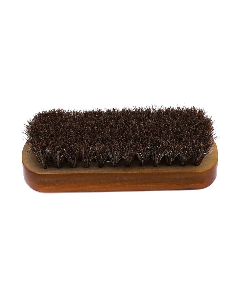 Shoe Polish Brush Horse Hair Brush Natural Leather Horse Hair Soft Polishing Tool Cleaning Brush Suede Nub Leather Boots front-4