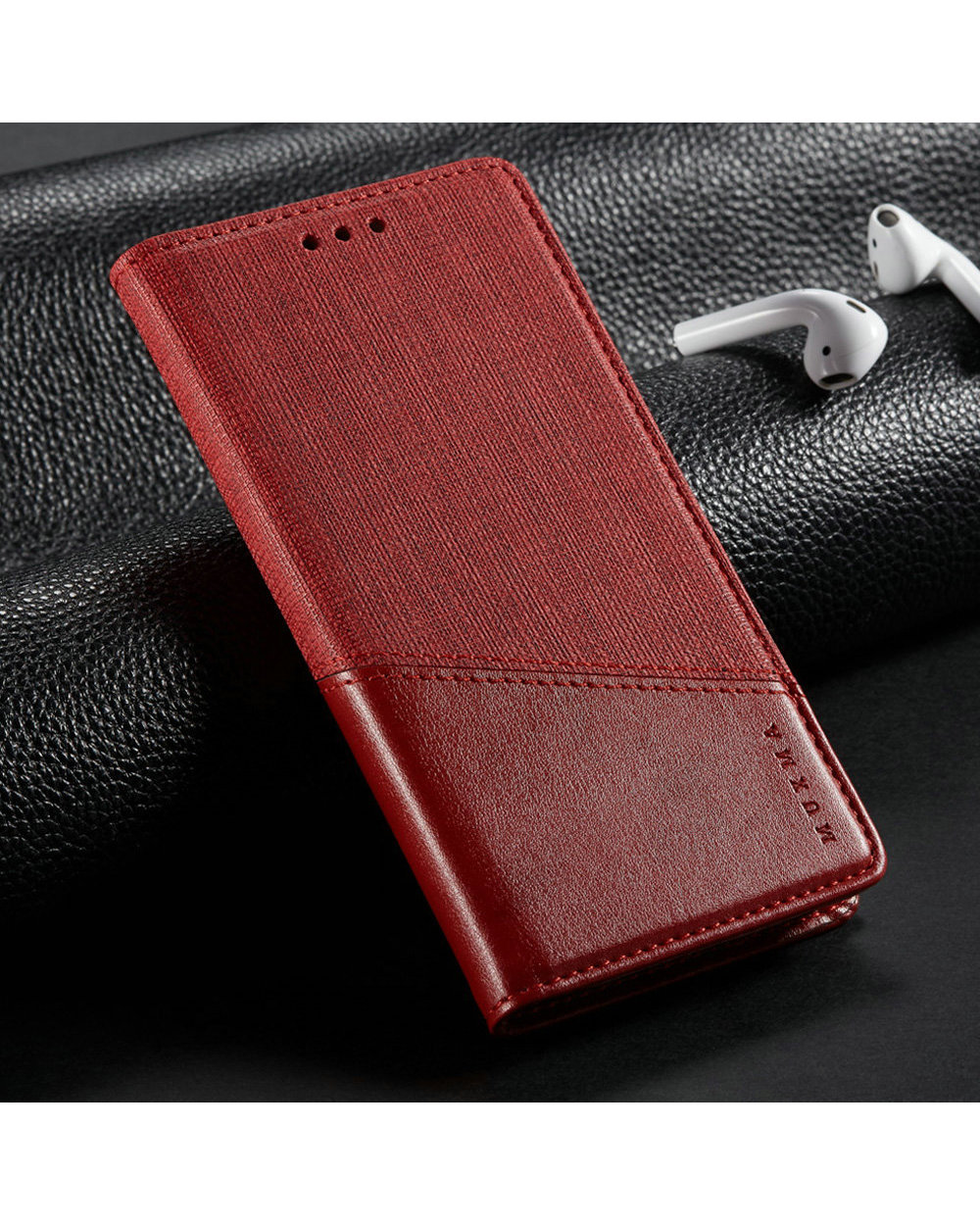 M4 X3 Pro F3 X4 5G Flip Case 360 Protect Leather Casual Wallet Book Cover For X3 Nfc Case M3 X 3 M 4 Funda front-2