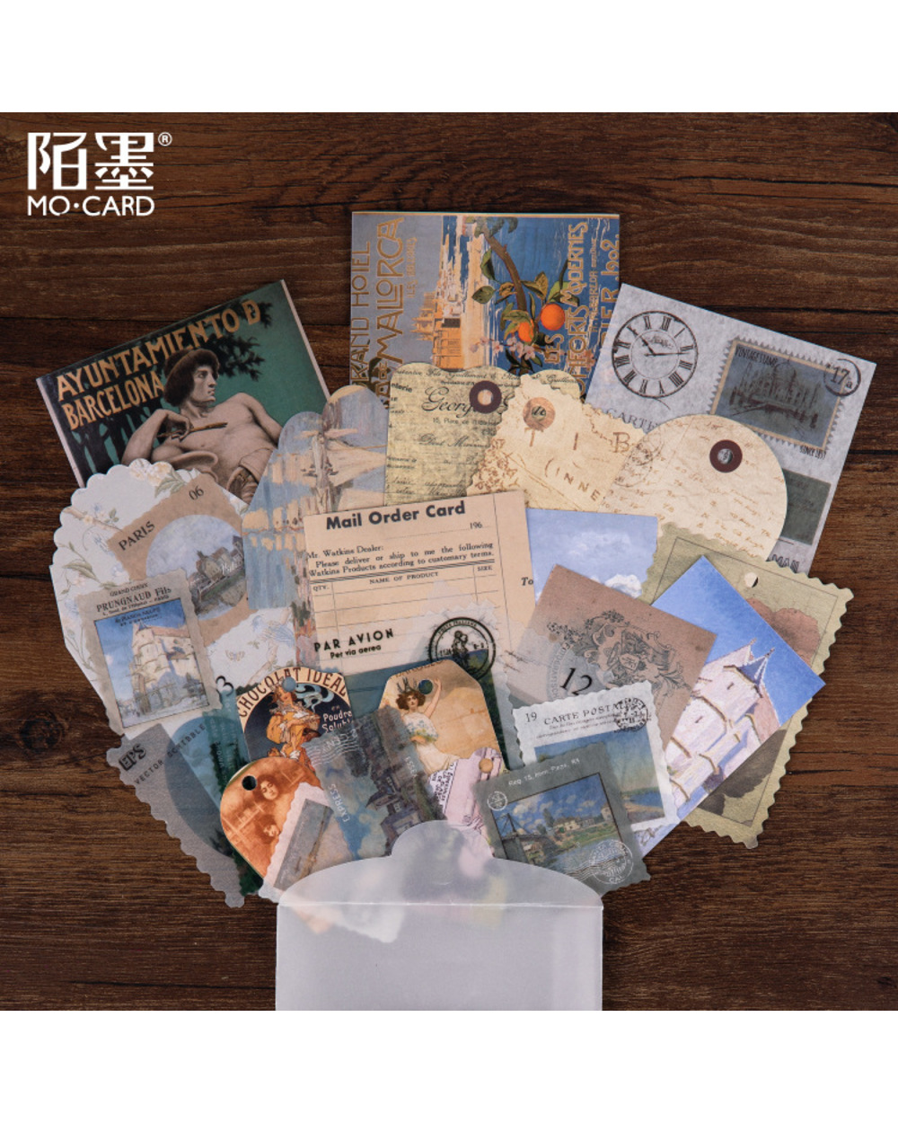 27 Pcs/Pack Retro Floriography Bulleto Journal Decorative Stickers Adhesive Diy Decoration Diary Plants Magazine Label front-3