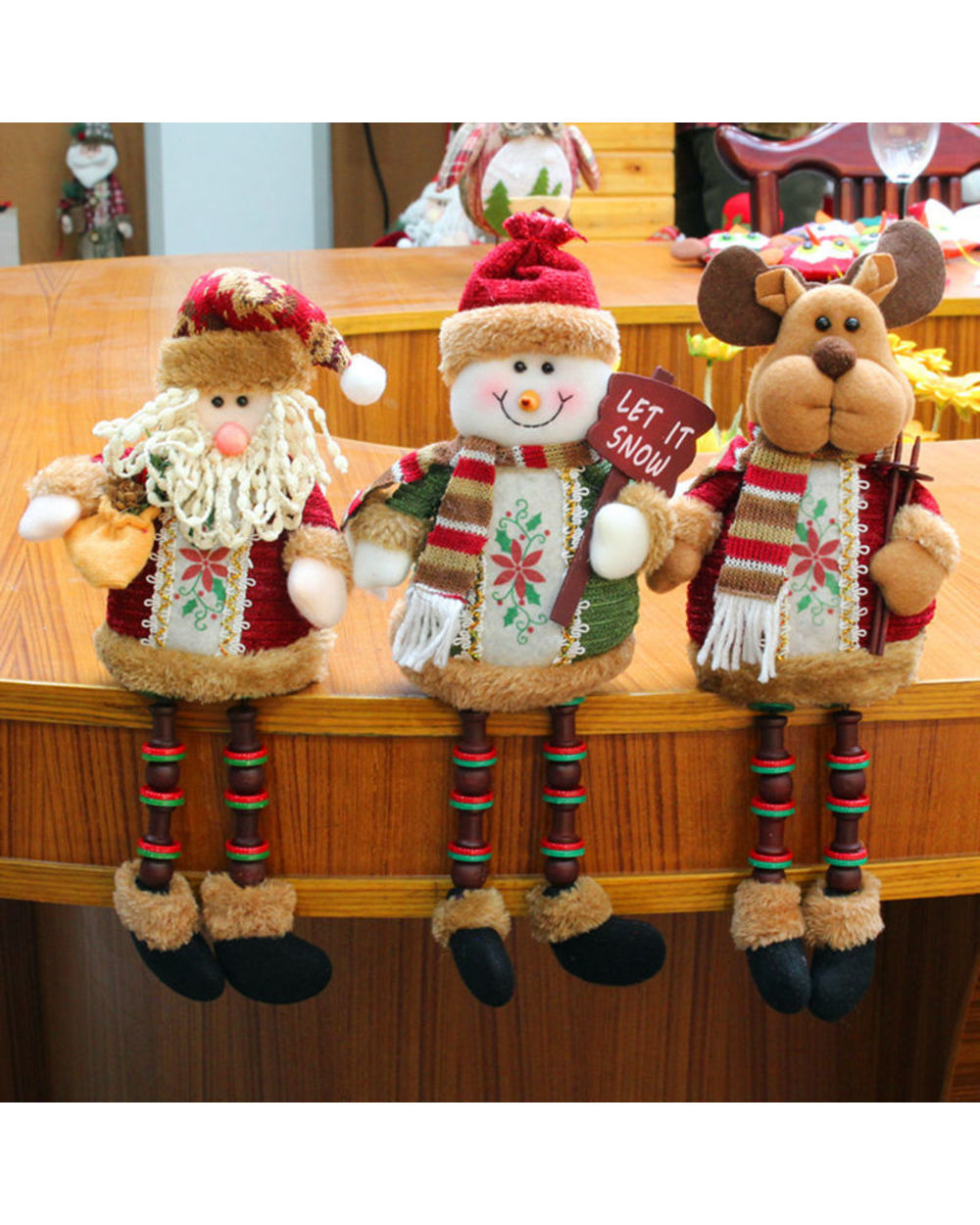 1pc Merry Christmas Decorations Ornaments front-1