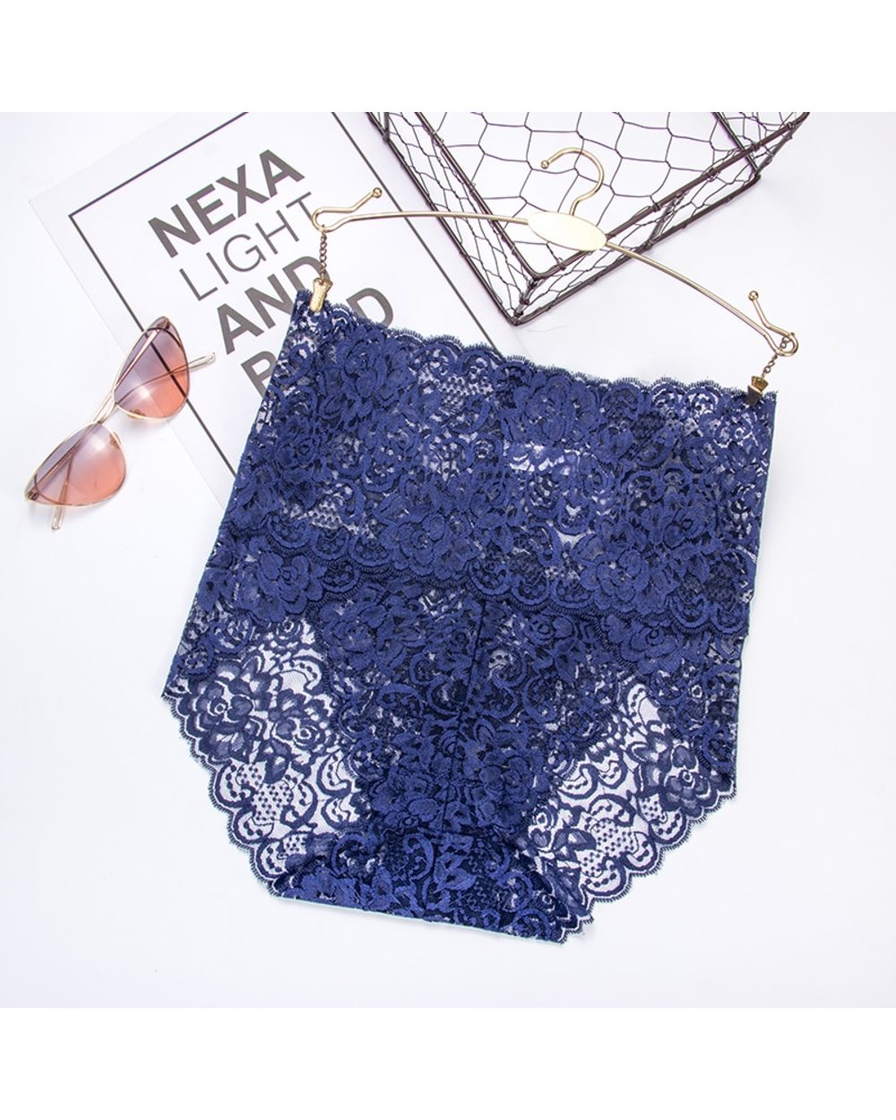 Women Panties Sexy Lace Underwear Woman Knickers Female Seamless Briefs Underpants Plus Size Panties front-5