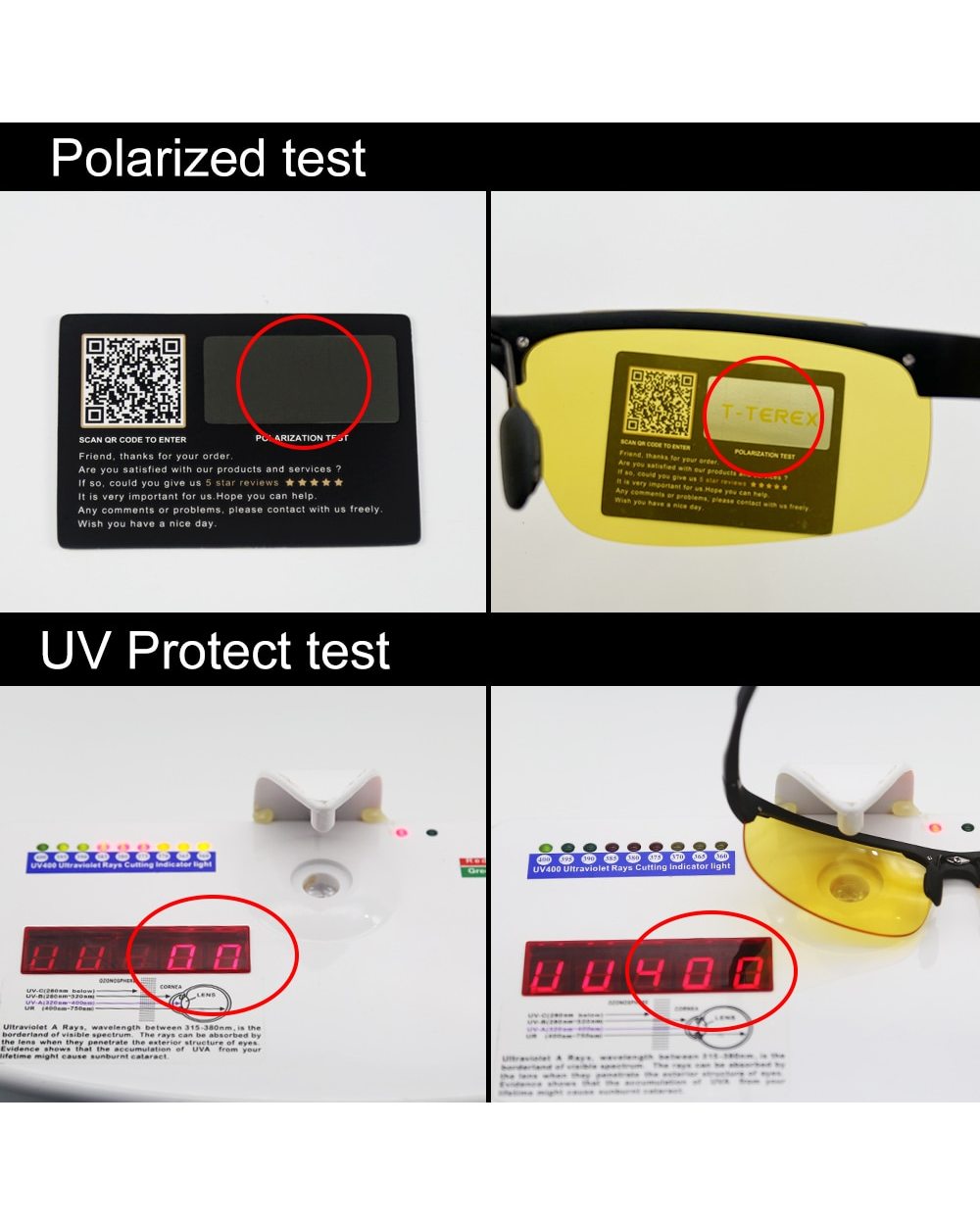 T-Terex Night Vision Glasses Men Polarized Anti-Glare Lens Uv400 Aluminium Magnesium Frame Yellow Driving Sun Glasses F front-4