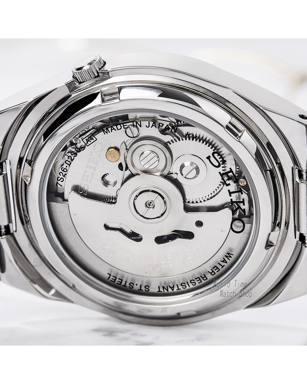 Seiko 5 Automatic Blue Dial Stainless Steel Watch made in Japan SNKC51J1 SNKC55J1 SNKC57J1 front-3