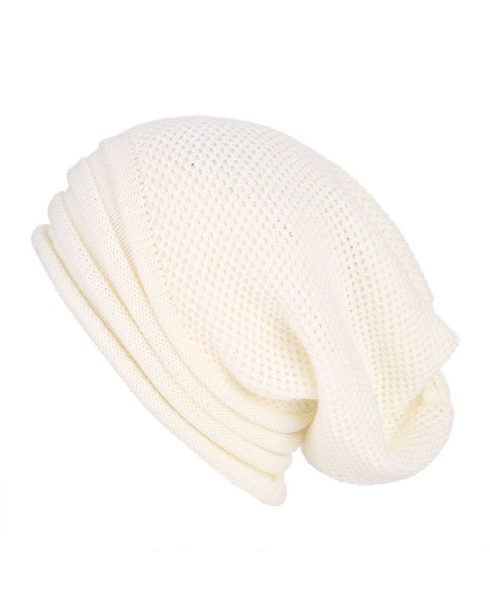 Winter Baggy Slouchy Beanie Hat Wool Knitted Warm Cap For Men Women Nin668 front-1