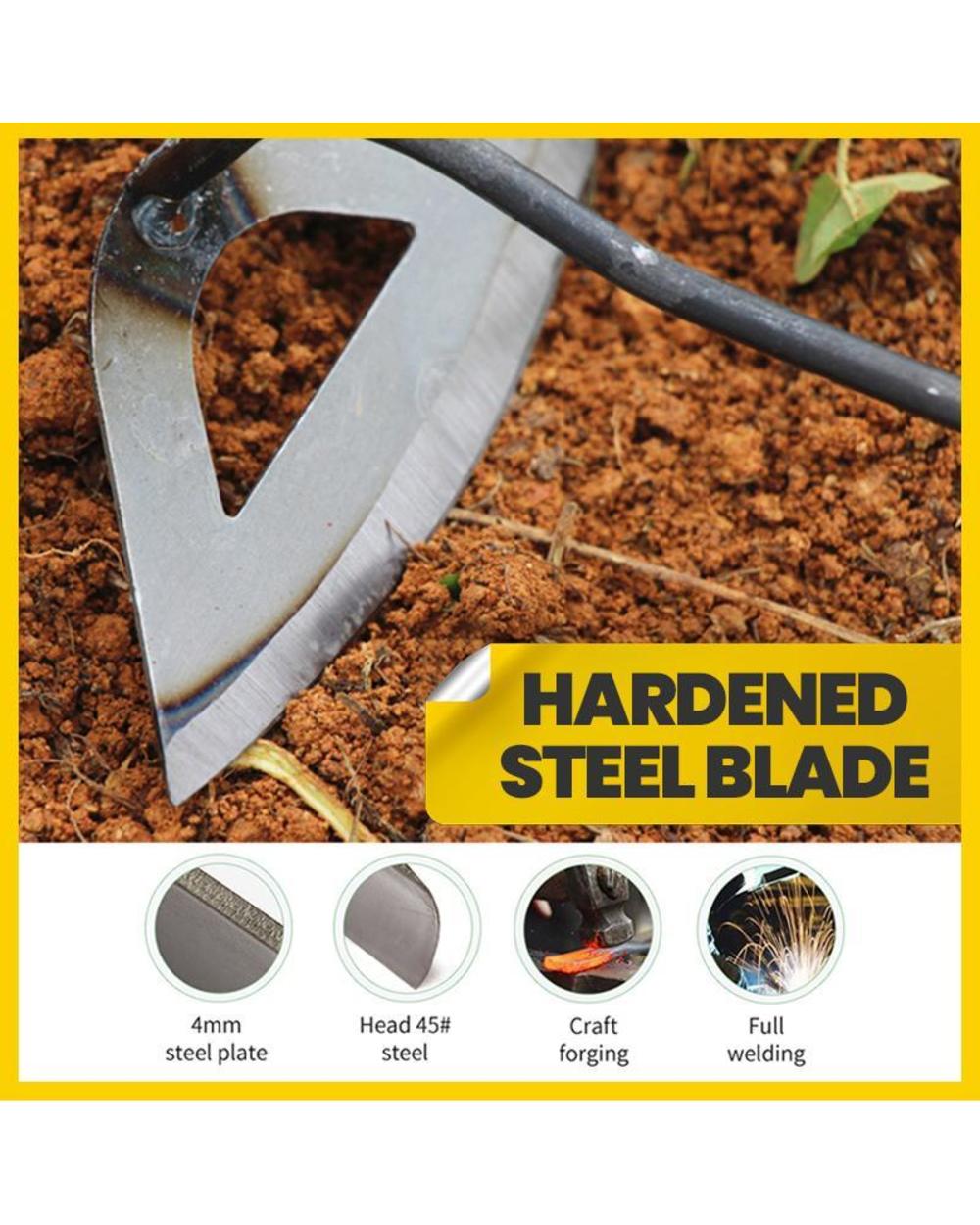 All-steel Hardened Hollow Hoe front-4