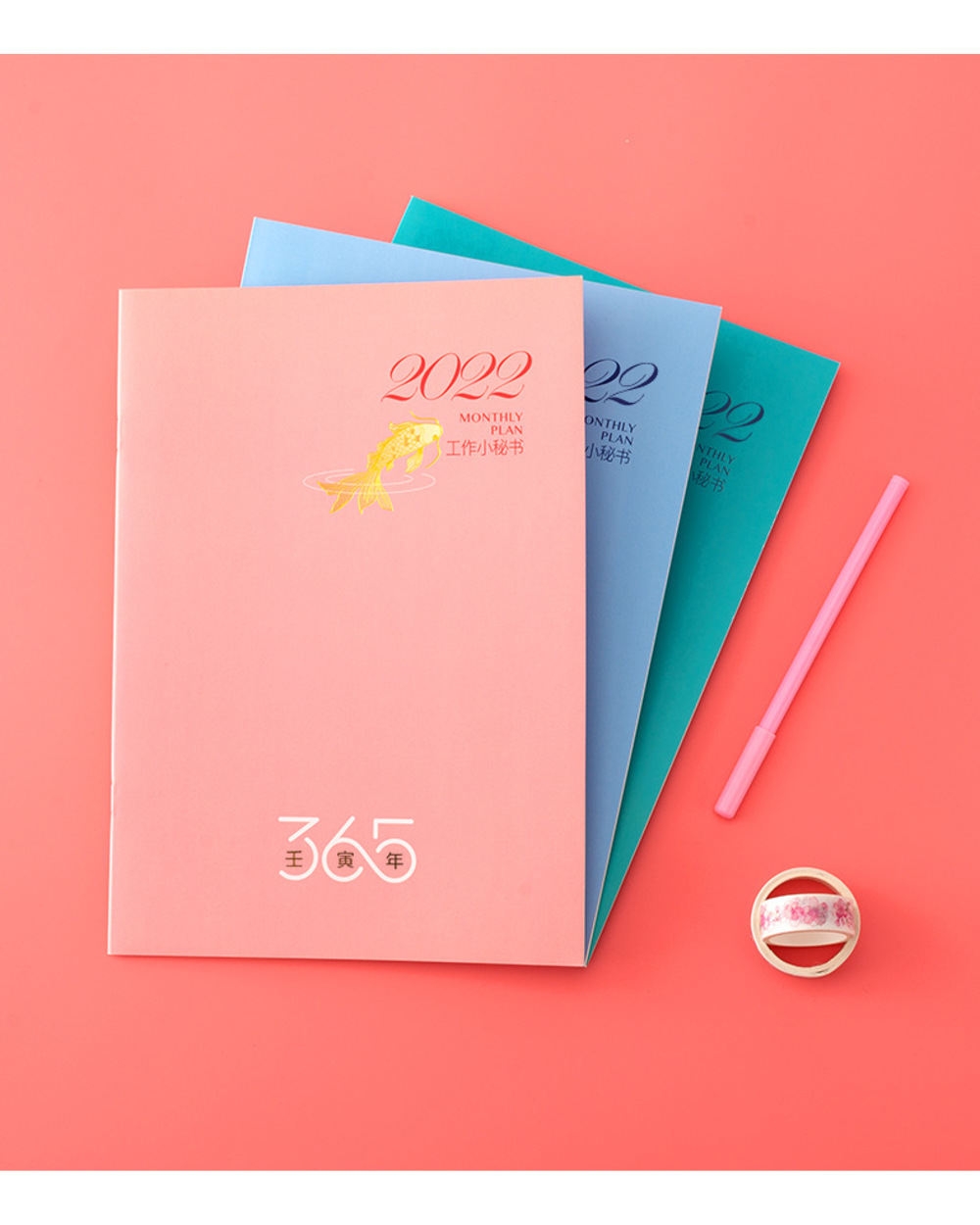 A4/A5 Agenda 2022 Notebooks And Journals Planner Organizer Creative Note Book Weekly Monthly Schedule Writting Notepad front-0