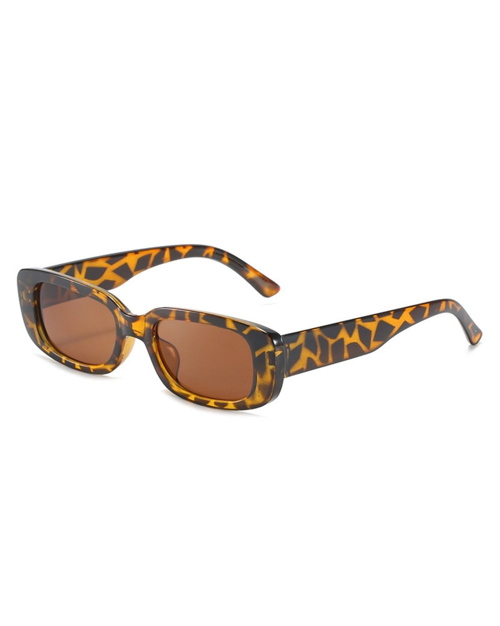 New Fashion Vintage Shades Sunglasses Women Small Frame Retro Rectangle Sun Glasses Female Ins Popular Colorful Square front-5