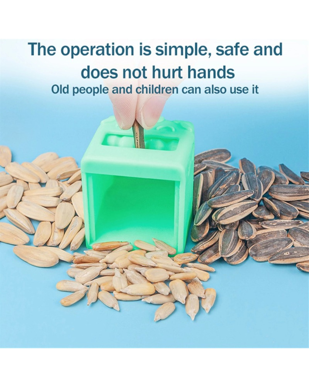 Melon Seed Peeler Automatic Shelling Machine Suower Melon Seed Lazy Artifact Opener Nutcracker Household Kitchen Accries front-2