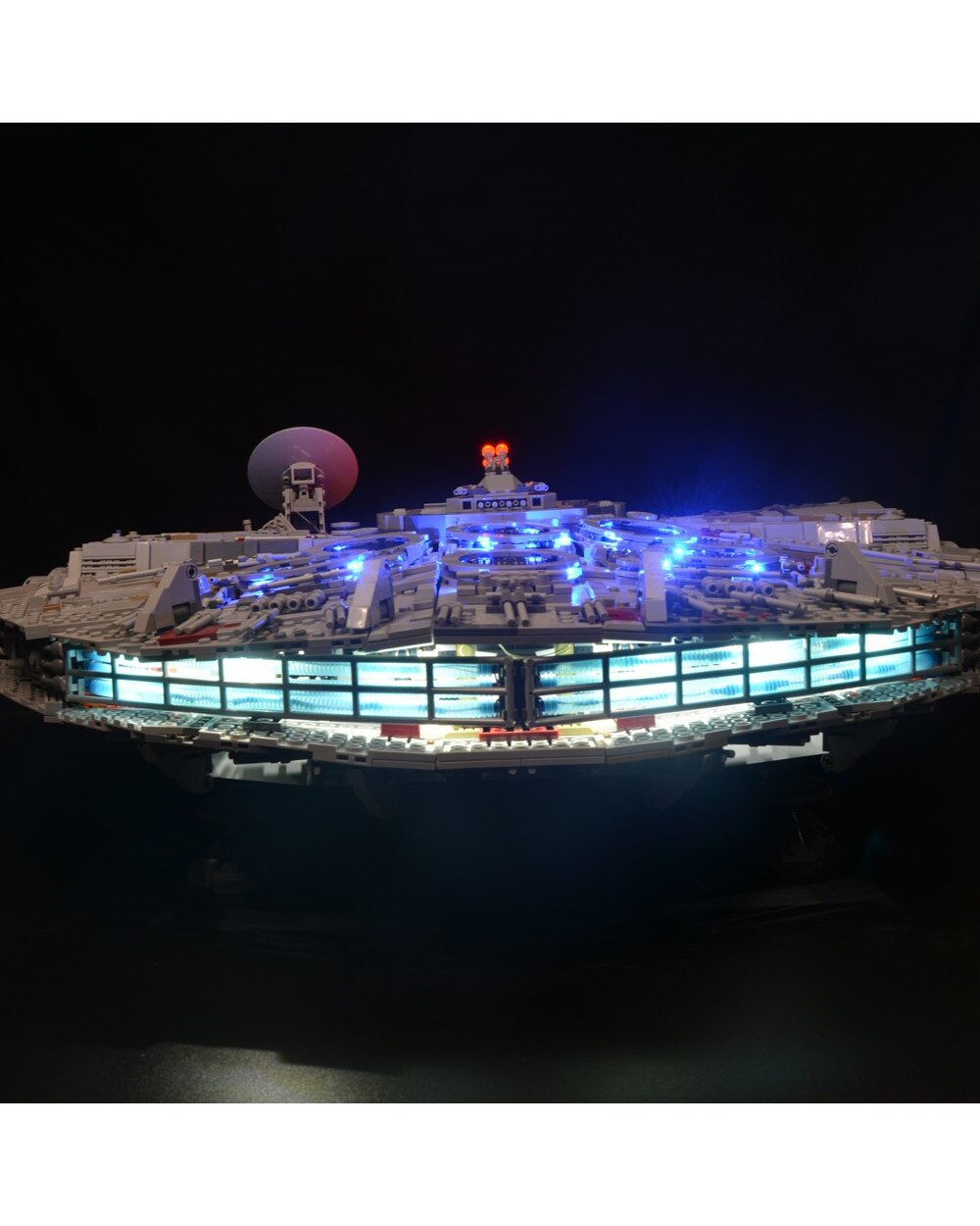 Led Light Up Kit For Wars 75192 and 05132 Millennium Craft Building Blocks Model Not include Blocks Set front-1
