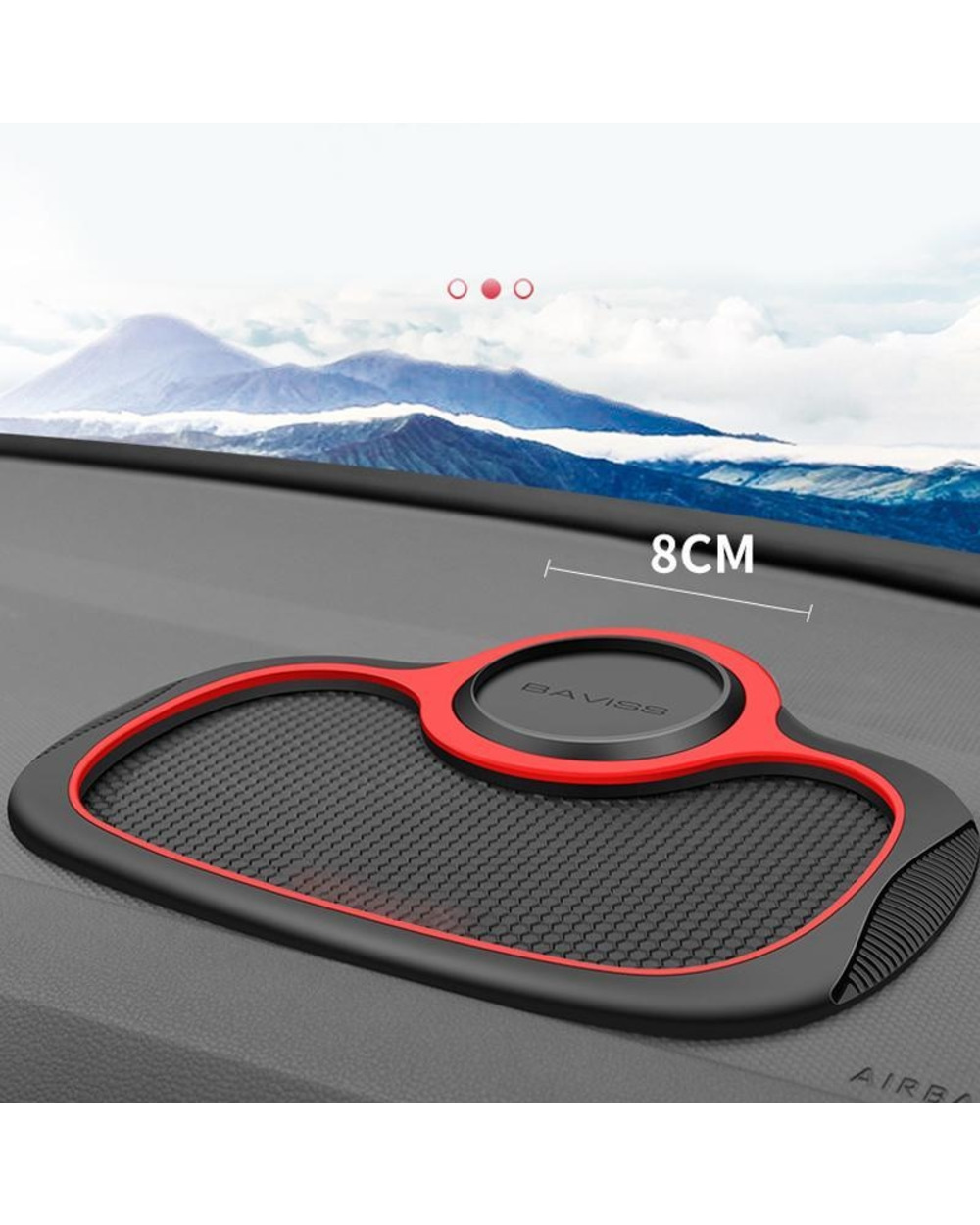 Car Non-slip pad Cell phone Navigation frame Number card Hidden Multifunctional Swan bracket front-1