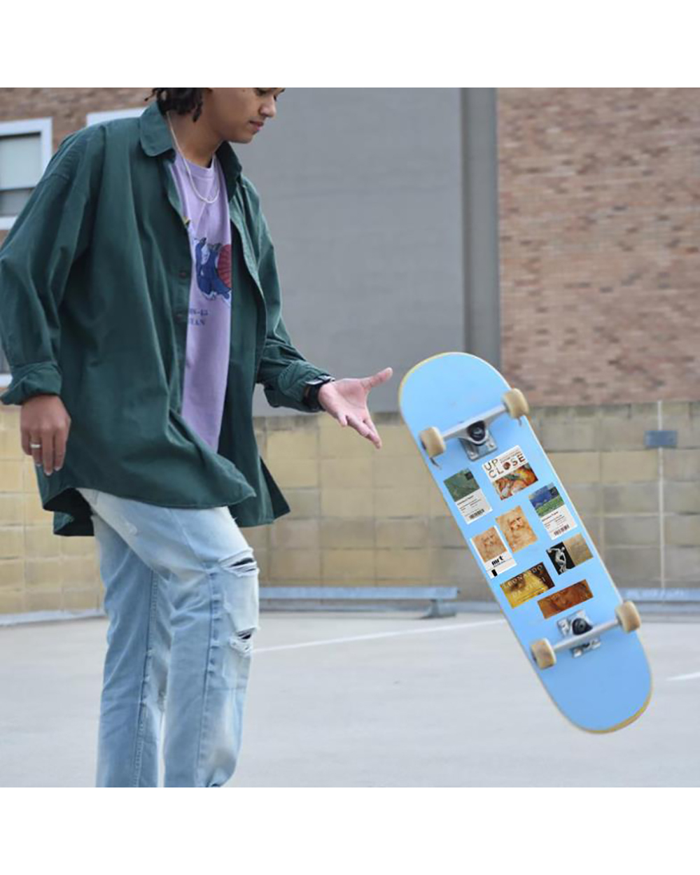 10/30/50PCS Art museum Painting Ticket Stickers DIY Motorcycle Travel Luggage Guitar Skateboard Classic Toy Cool Sticker front-5
