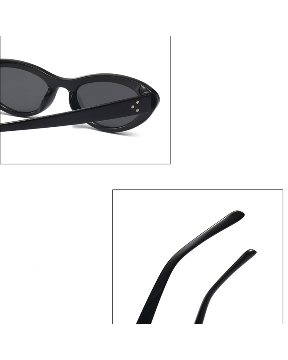 Leonlion 2021 Retro Cat Eye Sunglasses Women Luxury Brand Designer Eyewear Women/Men Oval Pink Glasses Women Gafas De S front-5