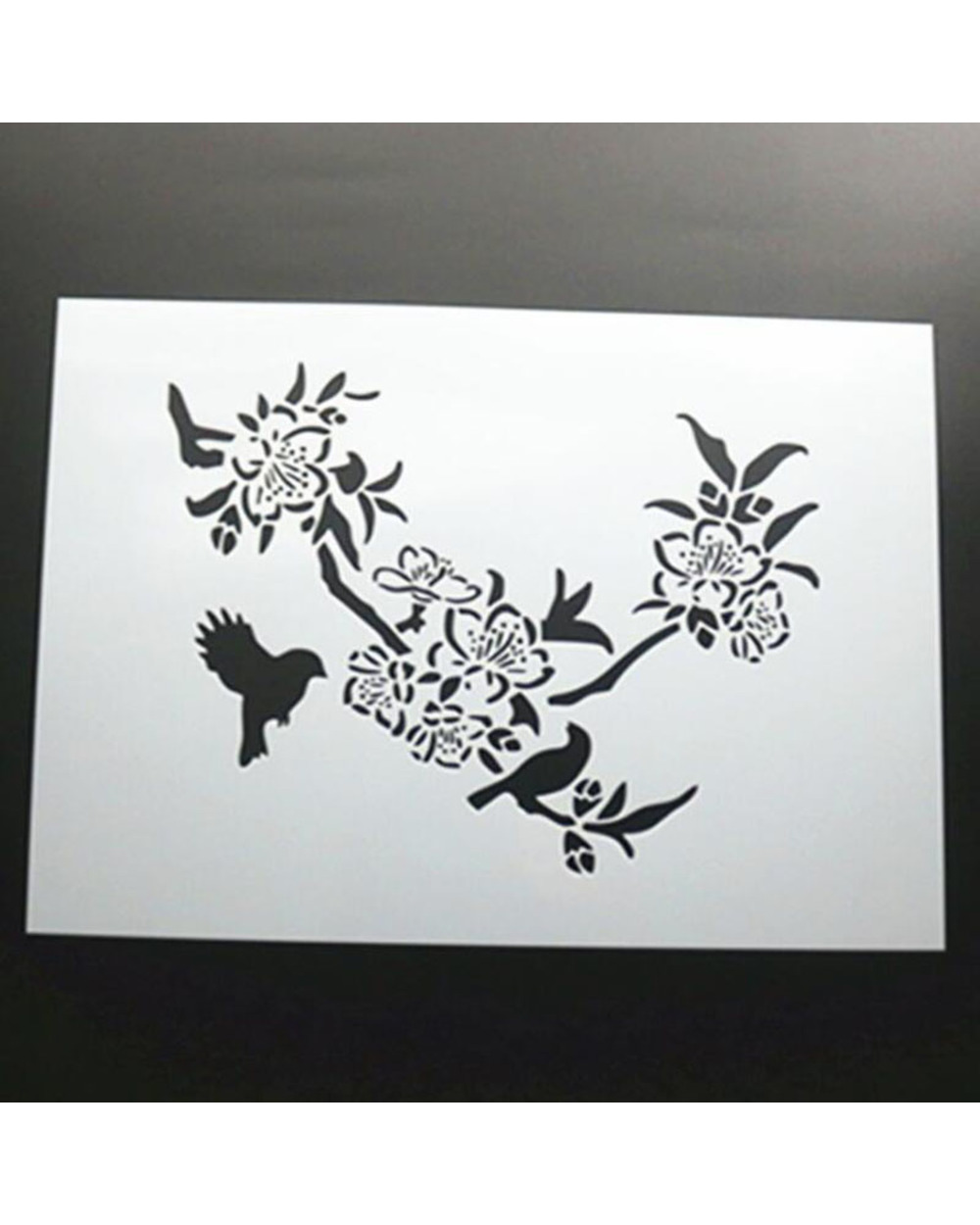 Stencils For Wall Animal Tiger Diy Layering Painting Scrapbook Coloring Embossing Album Decorative Paper Card Template front-4