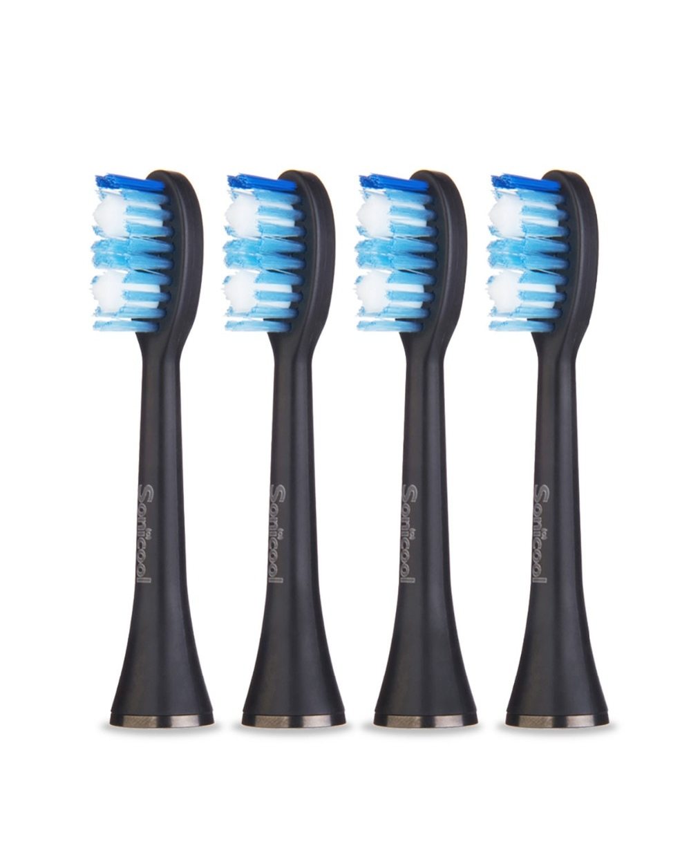 4 Pieces/Set Replacement Brush Heads For Sonicool 051B/071B/Lachent5/T7/T8/H9 Electric Toothbrush Heads Clean Mix Brush front-0