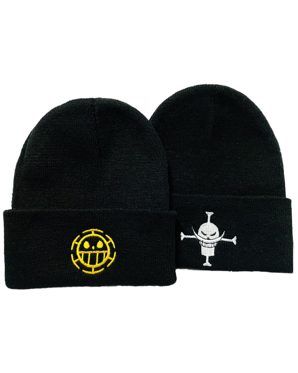 2022 Anime Beanies Hat Embroidery Knitted Hats Winter Warm Casual Skull Caps Bonnet Cotton Pirates Gorro Party Gifts front-2