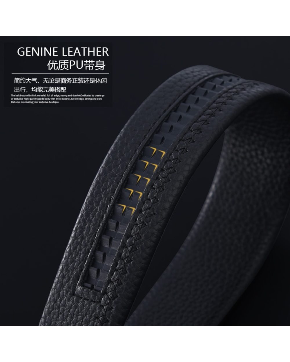 2021 New Style Male Fashion Belt Dollar Cow Rhinestone Buckle Imitation Leather Strap Belt For Man Jeans front-2