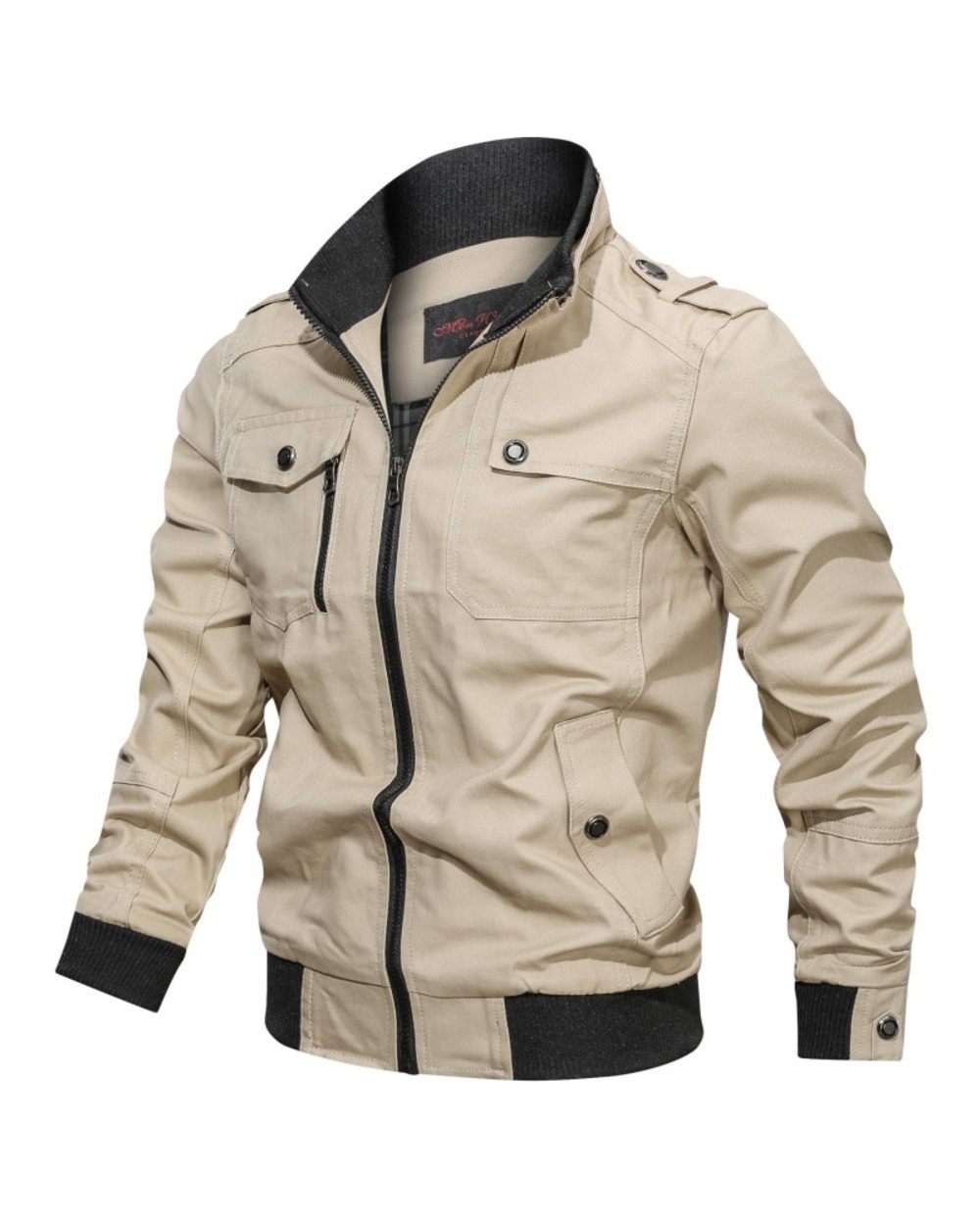 Bomber Jacket Pure Cotton Ships to: United States front-0