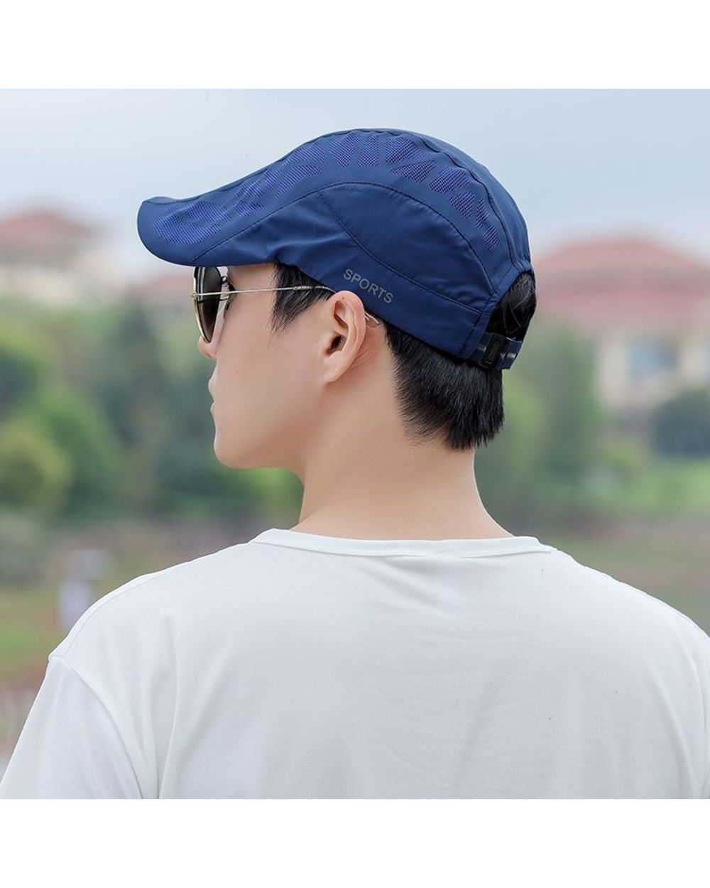 Fashion Letter Beret Hat Men Sun Hats Golf Driving Cabbie Hat Newsboy Flat Ivy Summer Cap Peaky Blinder Casquette Baseb front-4