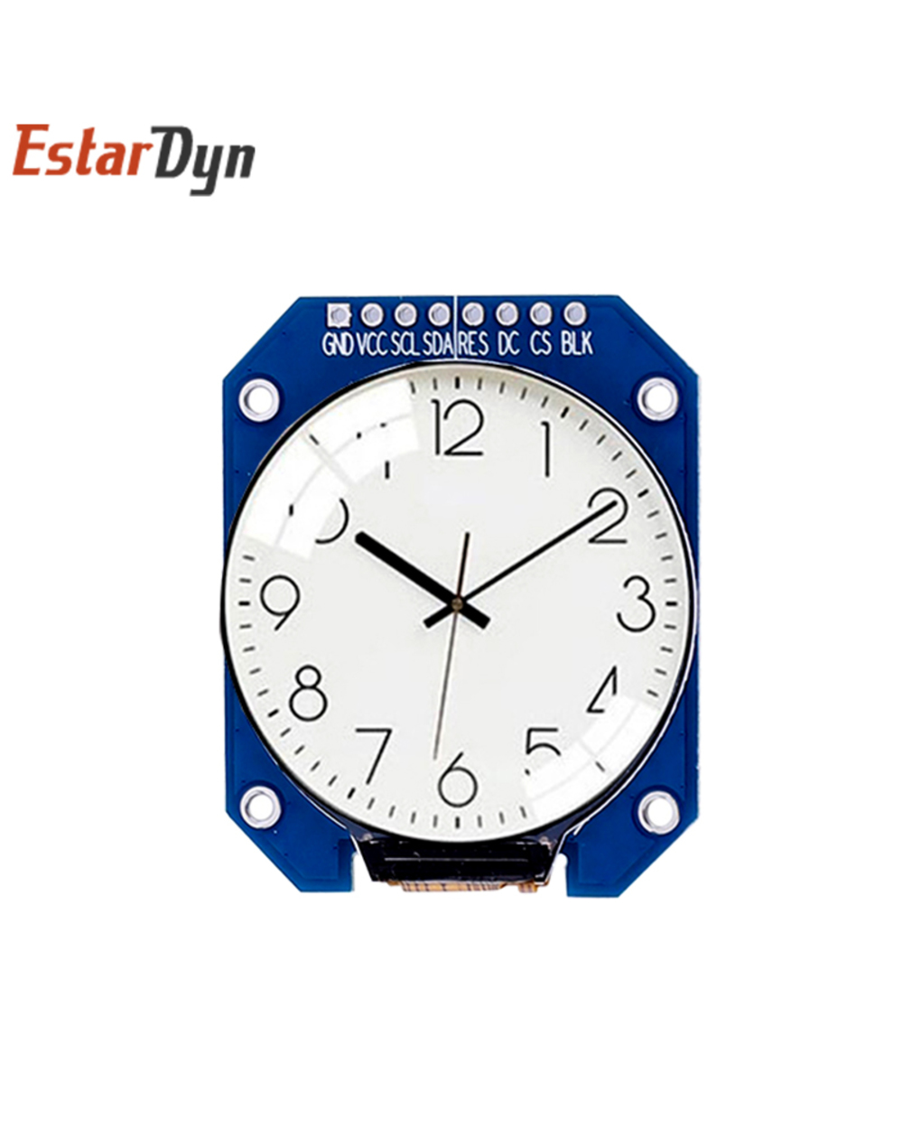 Dc 3.3V 1.28 Inch Tft Lcd Display Module Round Rgb Ips Hd 240X240 Resolution Gc9a01 Driver 4 Wire Spi Interface Adapter front-2
