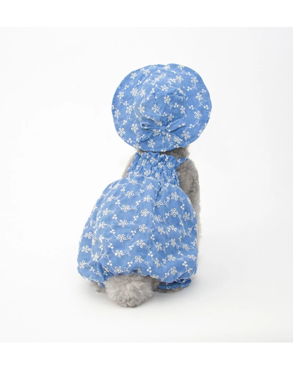 Chihua dog Clothing Summer Dog Take a walk Small Clothes Hat Cap Cute Puppy Costumes Pants front-4