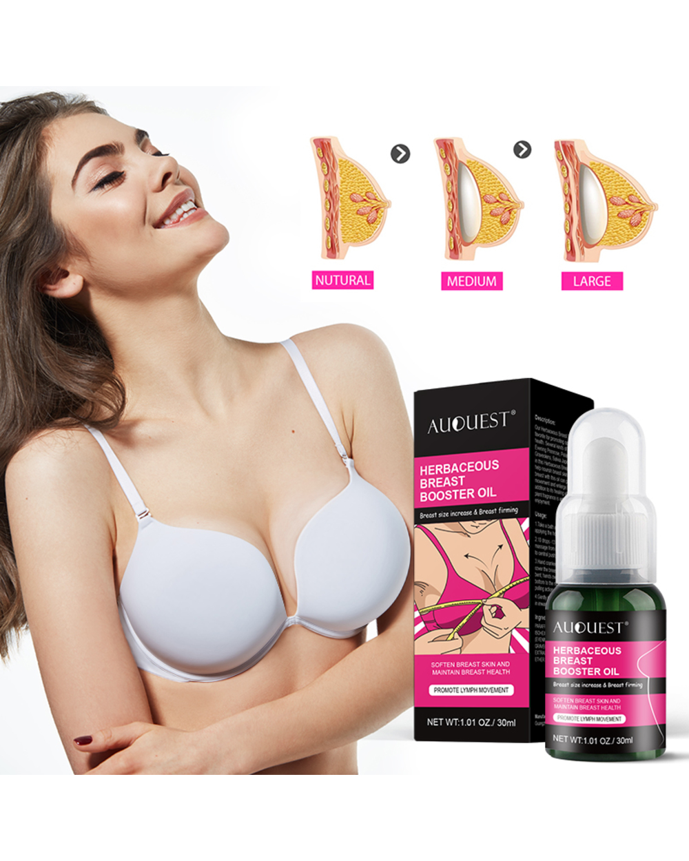 Breast Enhancement Body Oil front-1