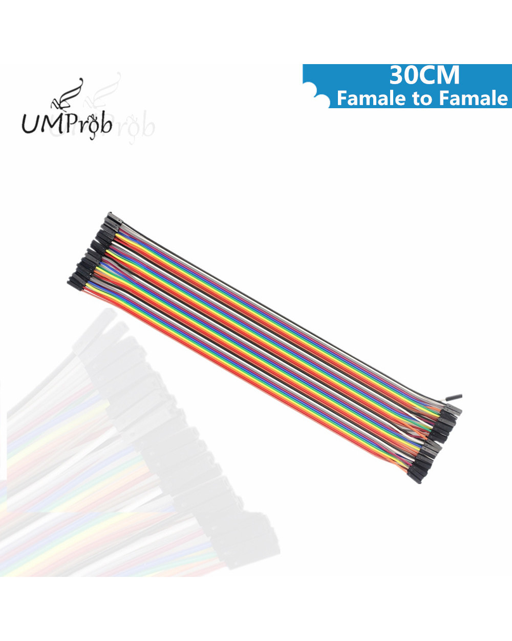 Dupont Line 20Cm Male To Male + Male To Female + Female To Female Jumper Wire Dupont Cable For Arduino Diy Kit front-2