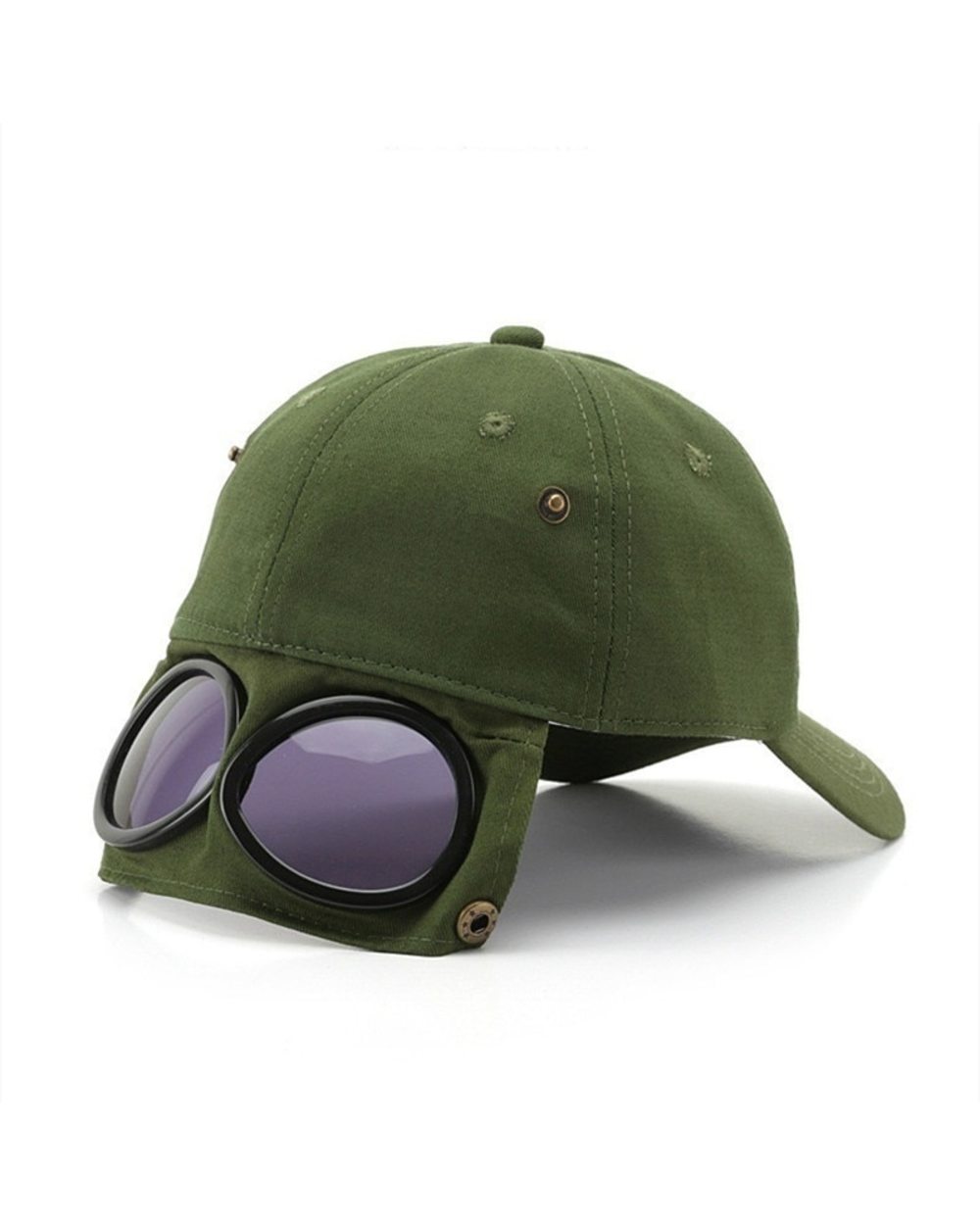 New Aviator Hat Summer Personality Glasses Baseball Cap Female Unisex Sunglasses Male Cap Baseballcap Boys Cap front-2