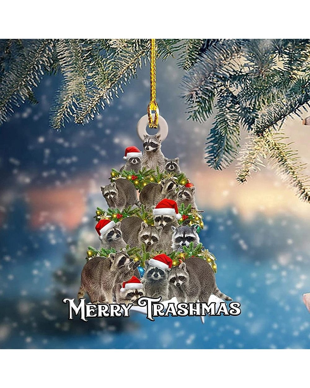 Christmas Wooden Pendants Xmas Tree Hanging Ornaments Merry Christmas Decor for Home 2022 Wood Crafts For Decorations front-3