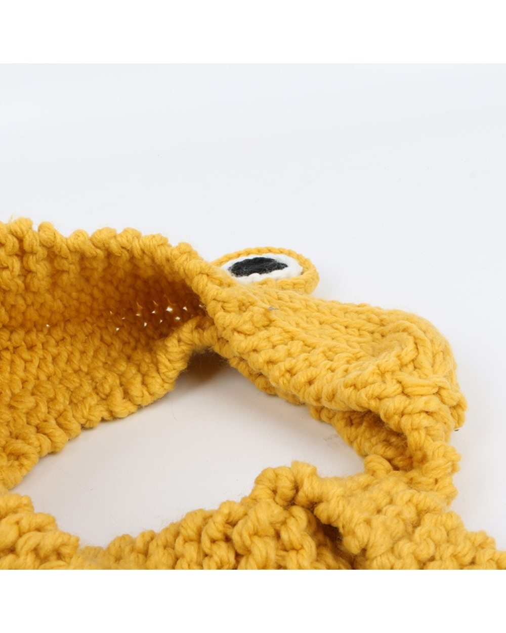 2021 Fashion Autumn Winter Frog Hat Beanies Knitted Hat Solid Hip-Hop Cute Knitted Hat Cap Ladies Girls Warm Winter Bon front-3