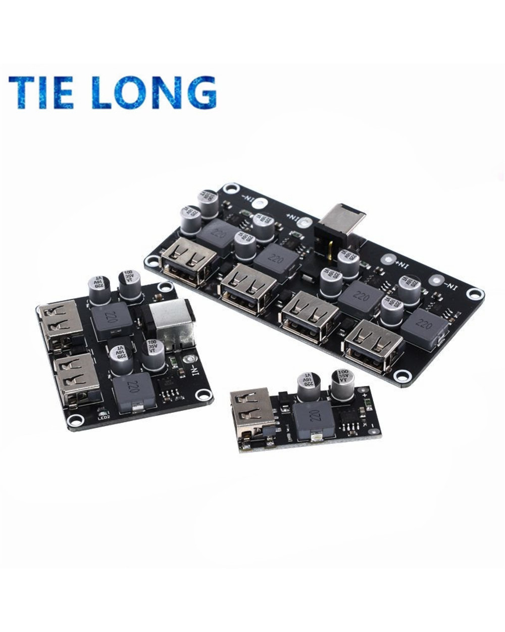 Usb Qc3.0 Qc2.0 Usb Dc-Dc Buck Converter Charging Step Down Module 6-32V 9V 12V 24V To Fast Quick Charger Circuit Board front-0