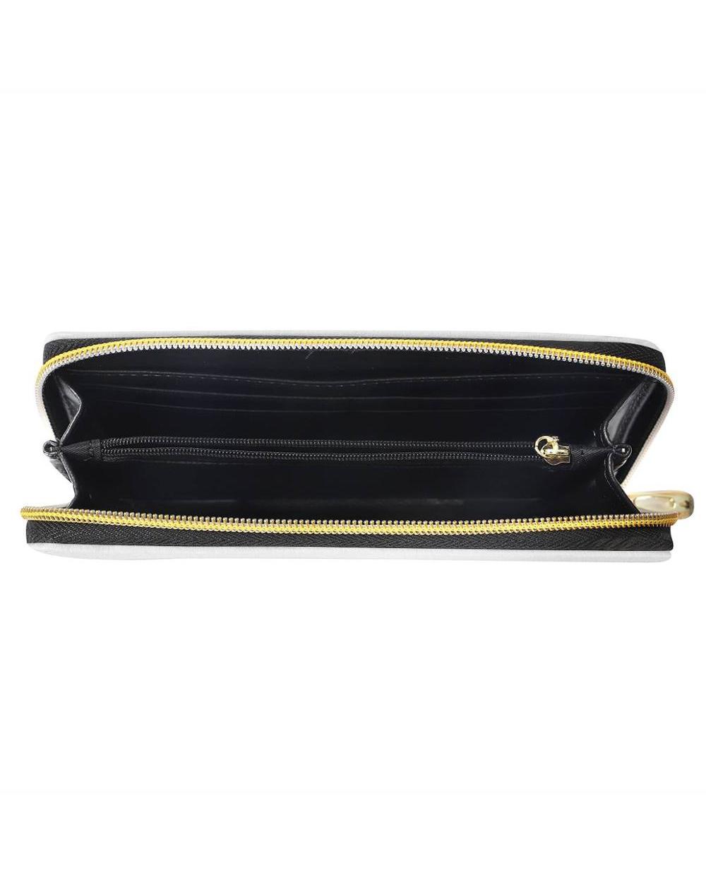 Nopersonality Floral Dachshund Dog Print Leather Wallets for Women Long Female Clutch Money Bag Holders front-3