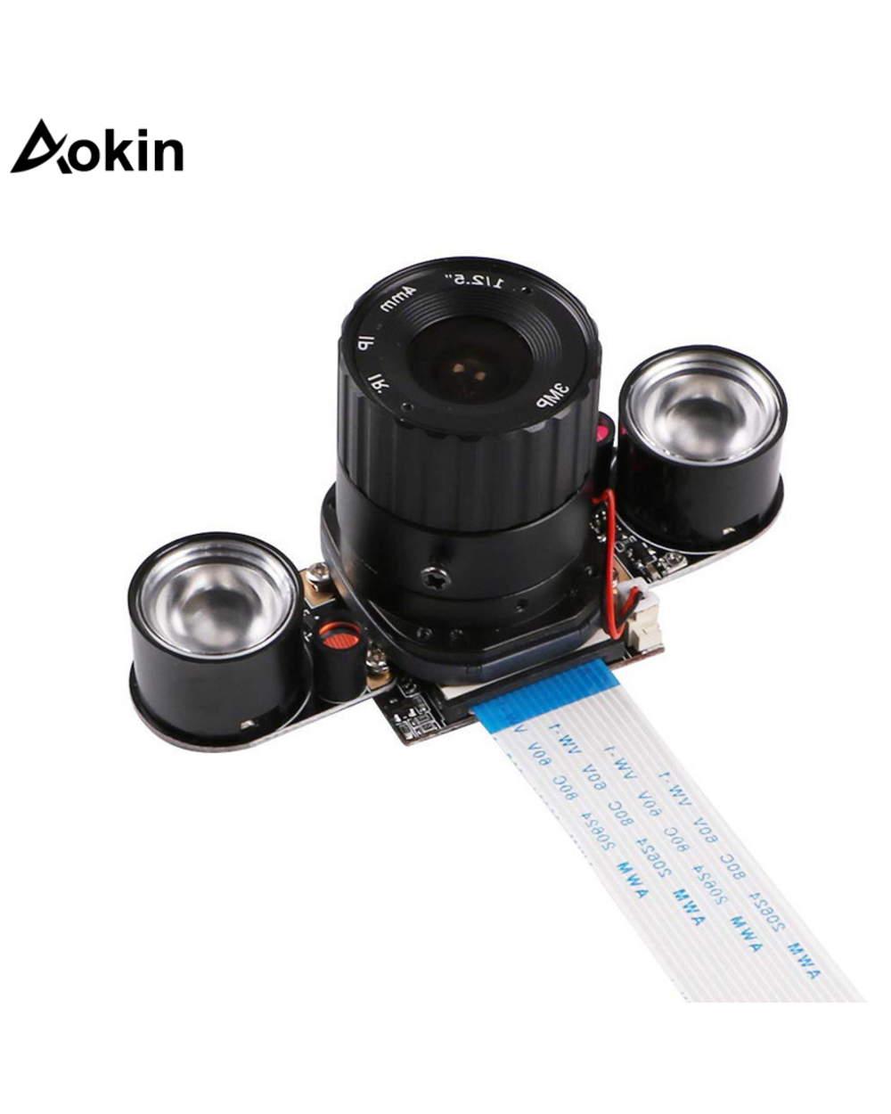 Raspberry Pi4 Camera 5Mp Ov5647 Webcam Built-In Ir-Cut Switching Day- Night-Vision Shooing Mode For Raspberry Pi 3B/3B+ front-0