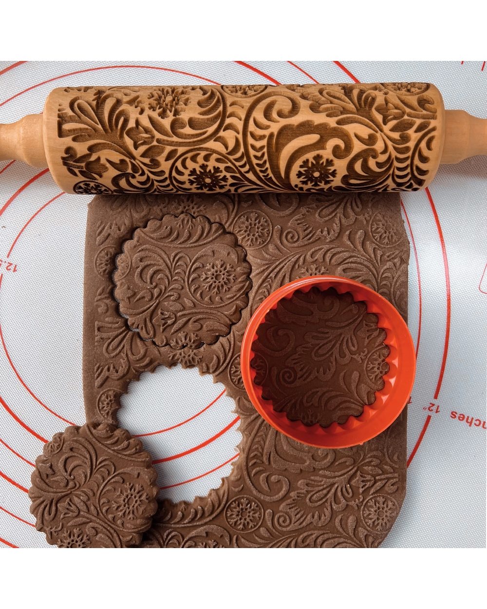 Christmas 3D Rolling Pins front-5