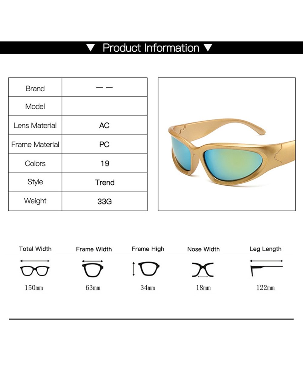 2023 Sunglasses Women Men Brand Design Mirror Sport Luxury Vintage Unisex Sun Glasses Men Driver Rideing Eyeglasses Sha front-5