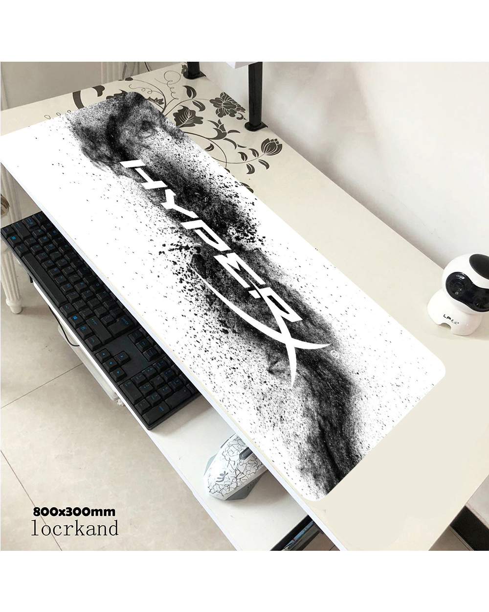 Mouse Pad Hyperx Large Gamer Xxl Keyboard Desk Mouse Mat 800X300mm Carpet Rubber Tapis Souris Gaming Notbook For Csgo M front-0