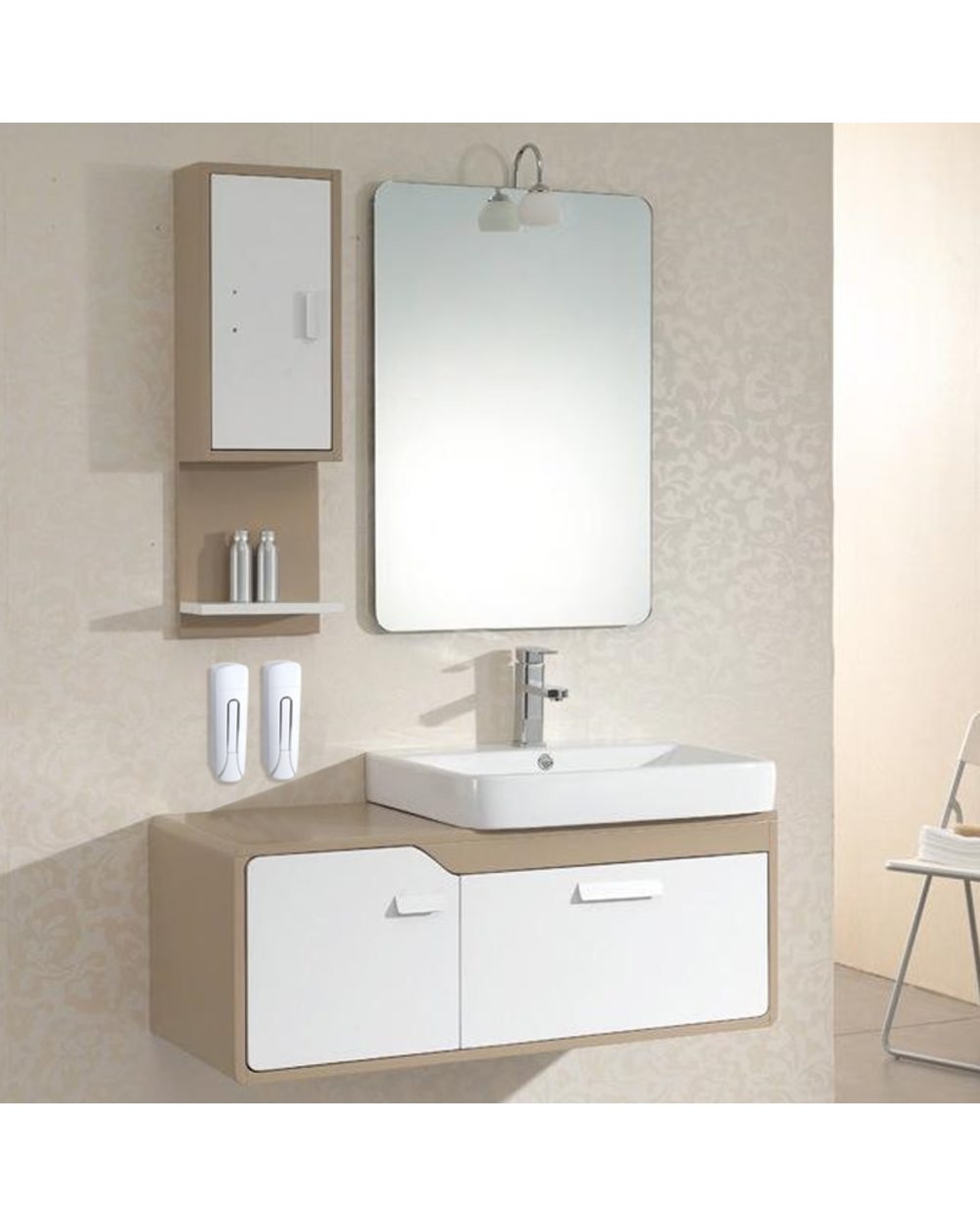 Bathroom Liquid Soap Dispenser Wall Mounted For Kitchen front-4