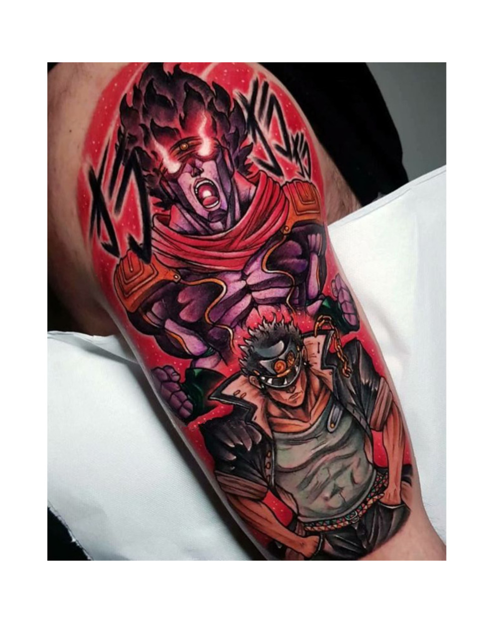 Anime Jojo Bizarre Adventure Stickers Cosplay Prop Accries Waterproof Tattoo Jojo Bizzare Adventure Sticker front-1