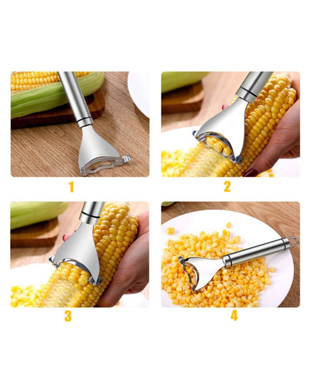 Kitchen Gadget Corn Peeler Kitchen Tools front-2