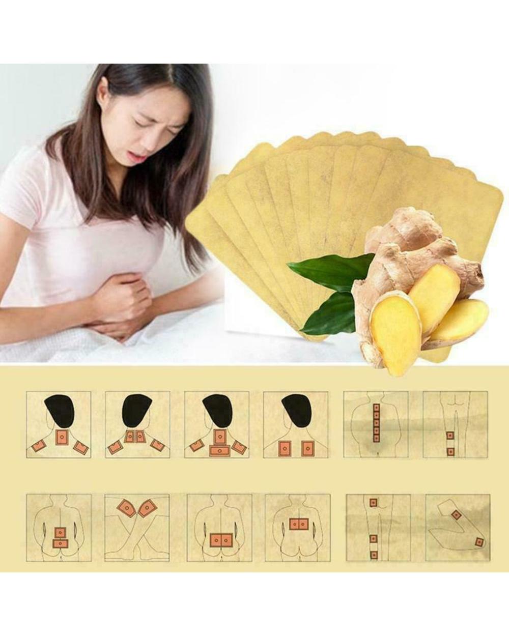 Lymphatic Detox Healing Ginger Patch front-2