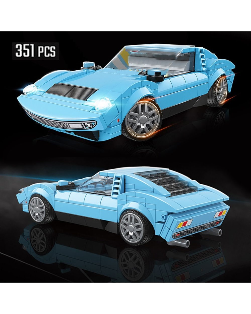 Speed Champions Race Car City Model Moc Bricks Great Vehicle Set Racing Building DIY Kid Toys Sport Super Creative front-5