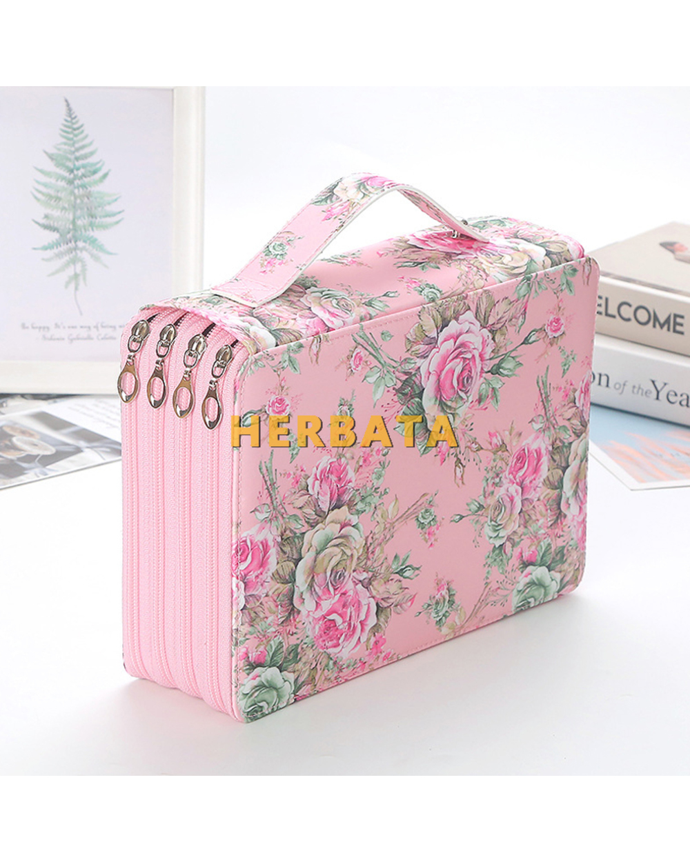 200-Hole Pen Curtain Creative Sketching Multifunctional Large-Capacity Painting Student Pencil Case Set front-3